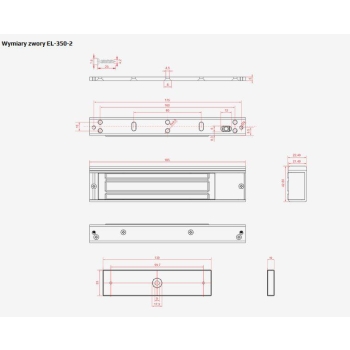 SCOT EL-350-2 - Zwora elektromagnetyczna 180kg